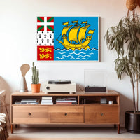 Saint Pierre and Miquelon Heritage Cultural or Heritage Poster PosterGoat
