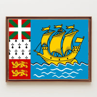 Saint Pierre and Miquelon Heritage Cultural or Heritage Poster PosterGoat