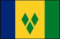 Saint Vincent and the Grenadines Flag Country Flag Poster PosterGoat