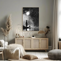 Serene Eastern Monk by Water Cultural Heritage Poster PosterGoat