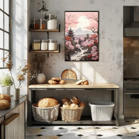 Serene Japanese Landscape Art Cultural or Heritage Poster PosterGoat