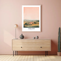 Serene Tuscan Landscape Art: Travel Poster PosterGoat