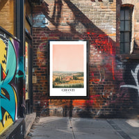 Serene Tuscan Landscape Art: Travel Poster PosterGoat