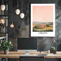 Serene Tuscan Landscape Art: Travel Poster PosterGoat