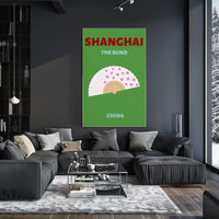 Shanghai The Bund Elegance Cultural or Heritage Poster PosterGoat