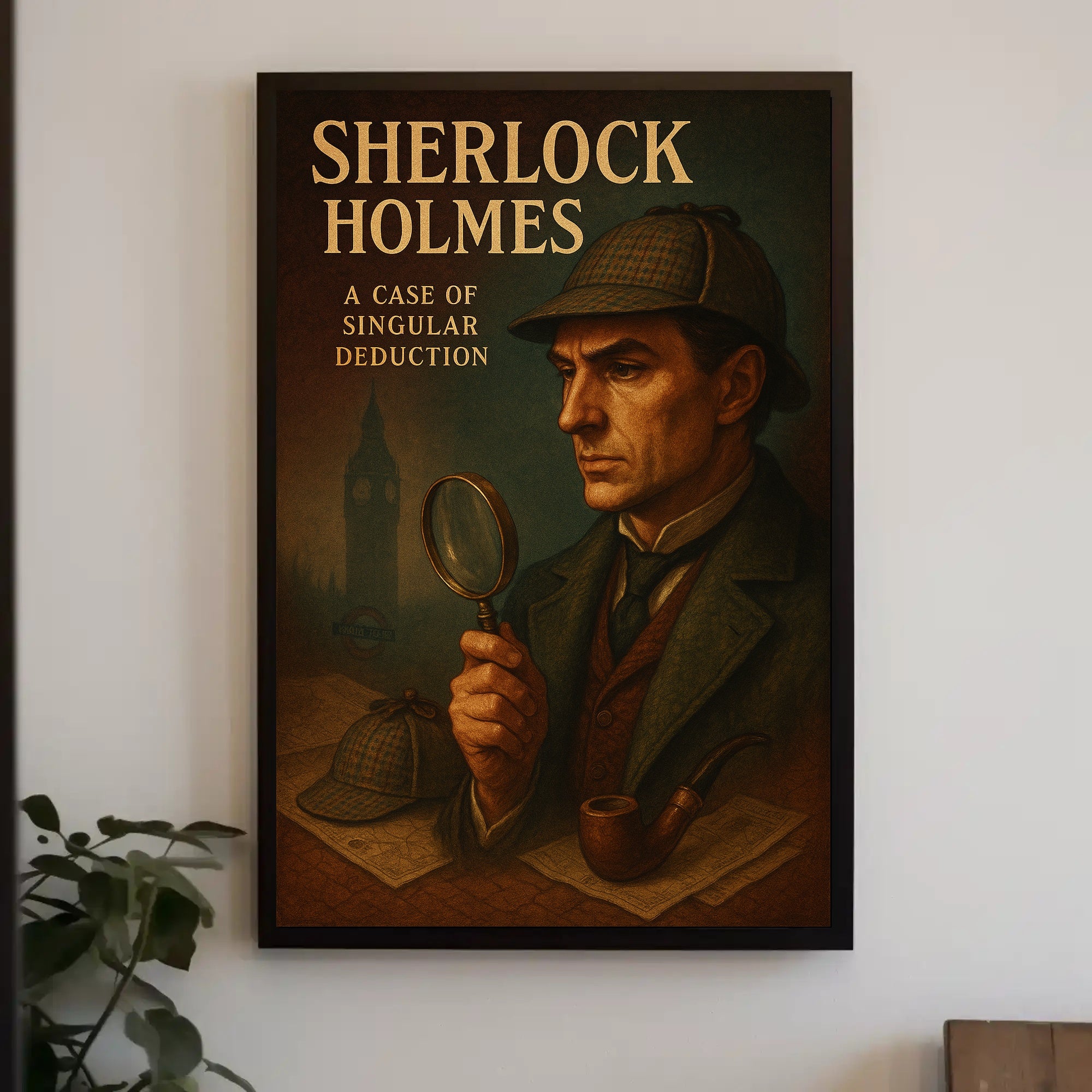 Sherlock Holmes A Case Of Singular Poster PosterGoat
