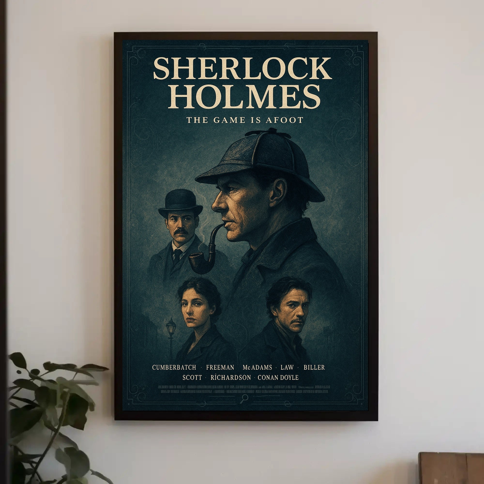 Sherlock Holmes The Game Is Afoot Poster PosterGoat