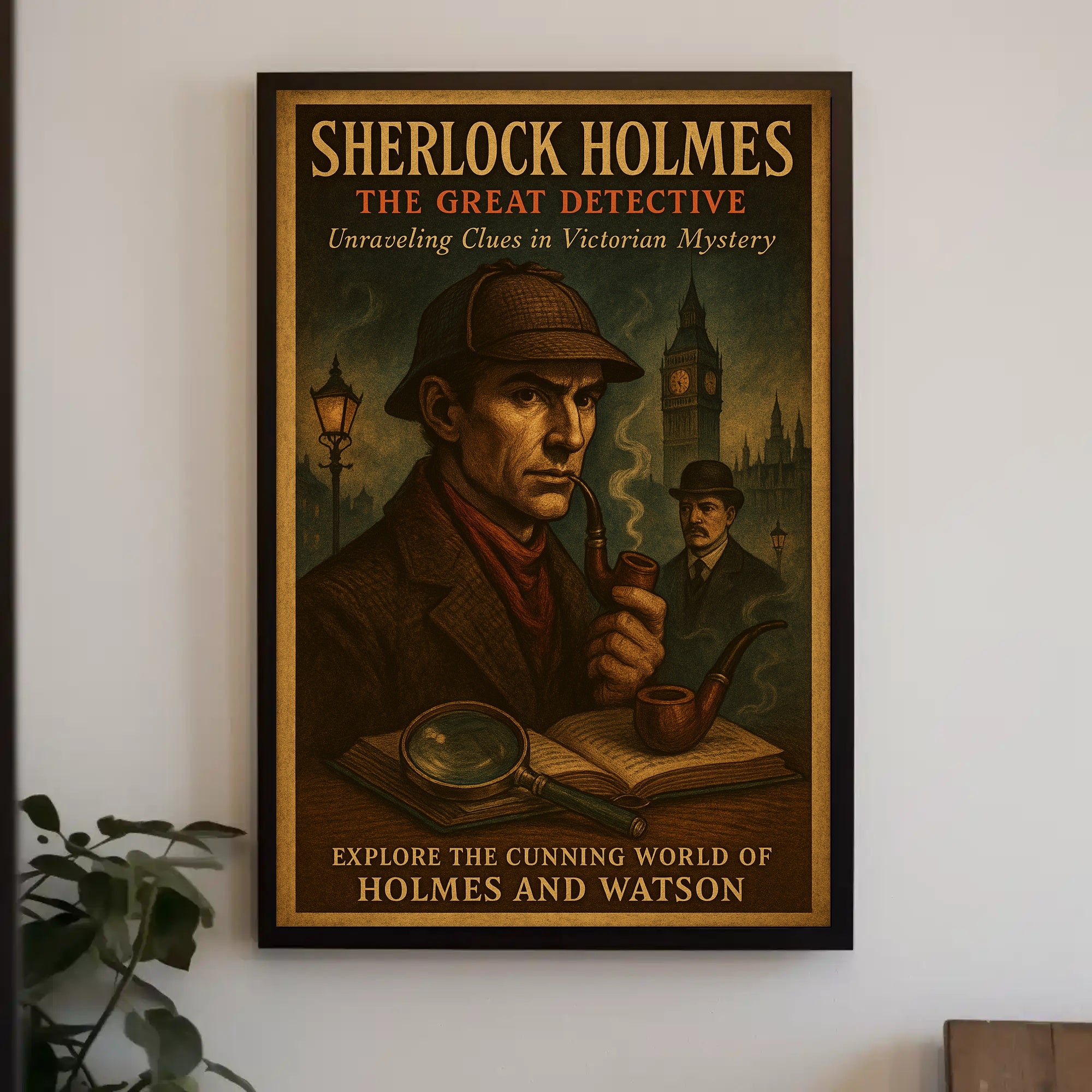 Sherlock Holmes The Great Detective Poster PosterGoat