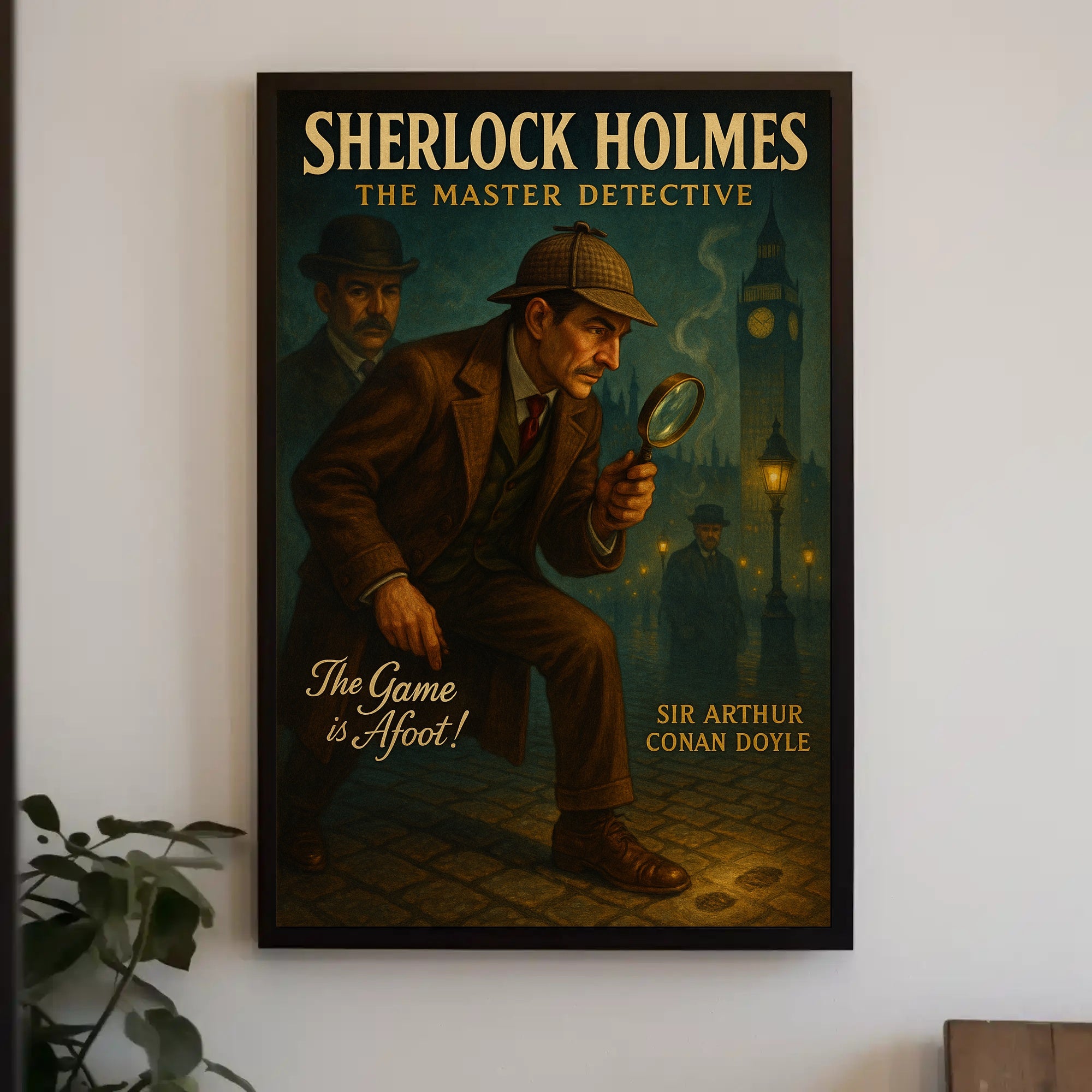 Sherlock Holmes The Master Detective Poster PosterGoat