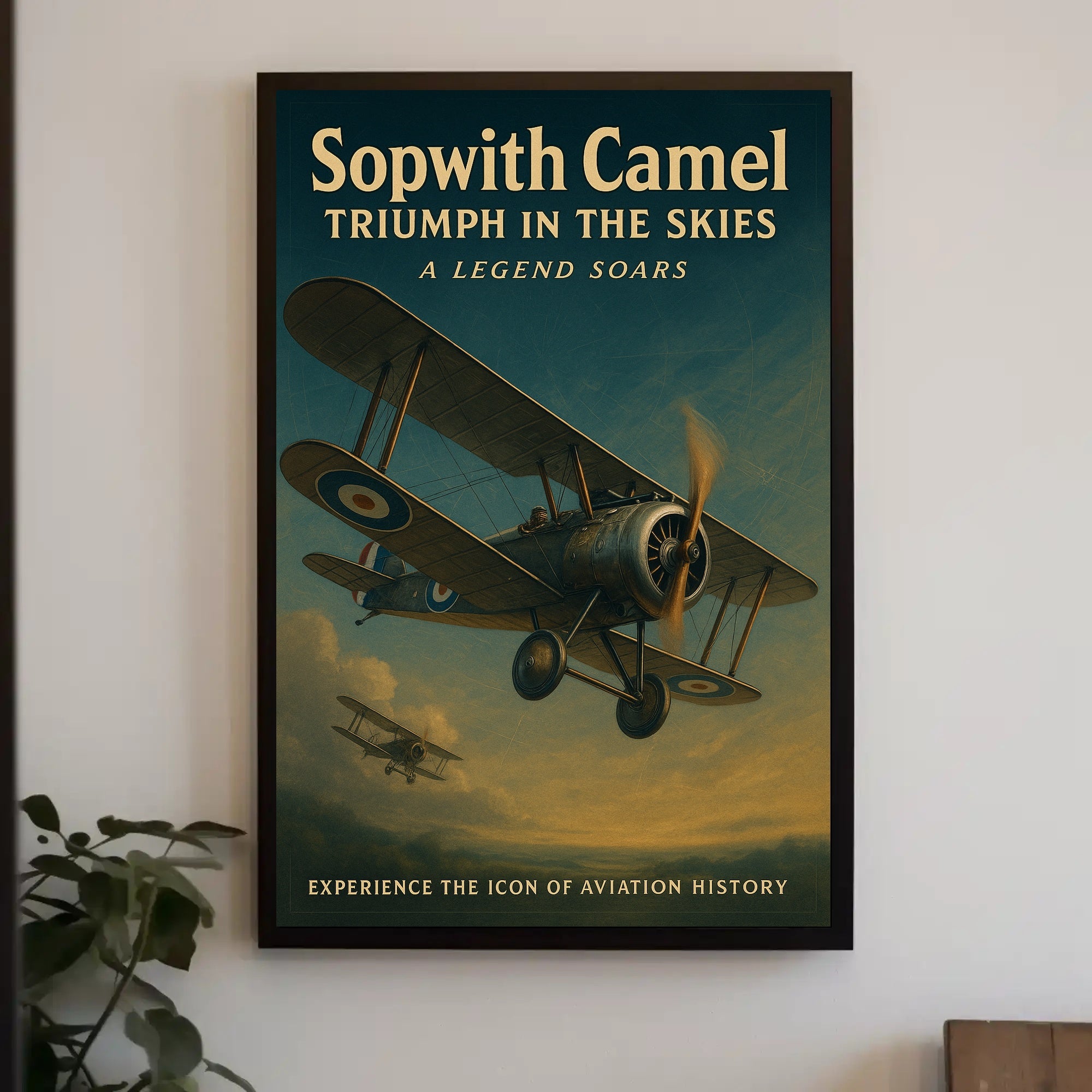 Sopwith Camel Triumph In The Skies Poster PosterGoat