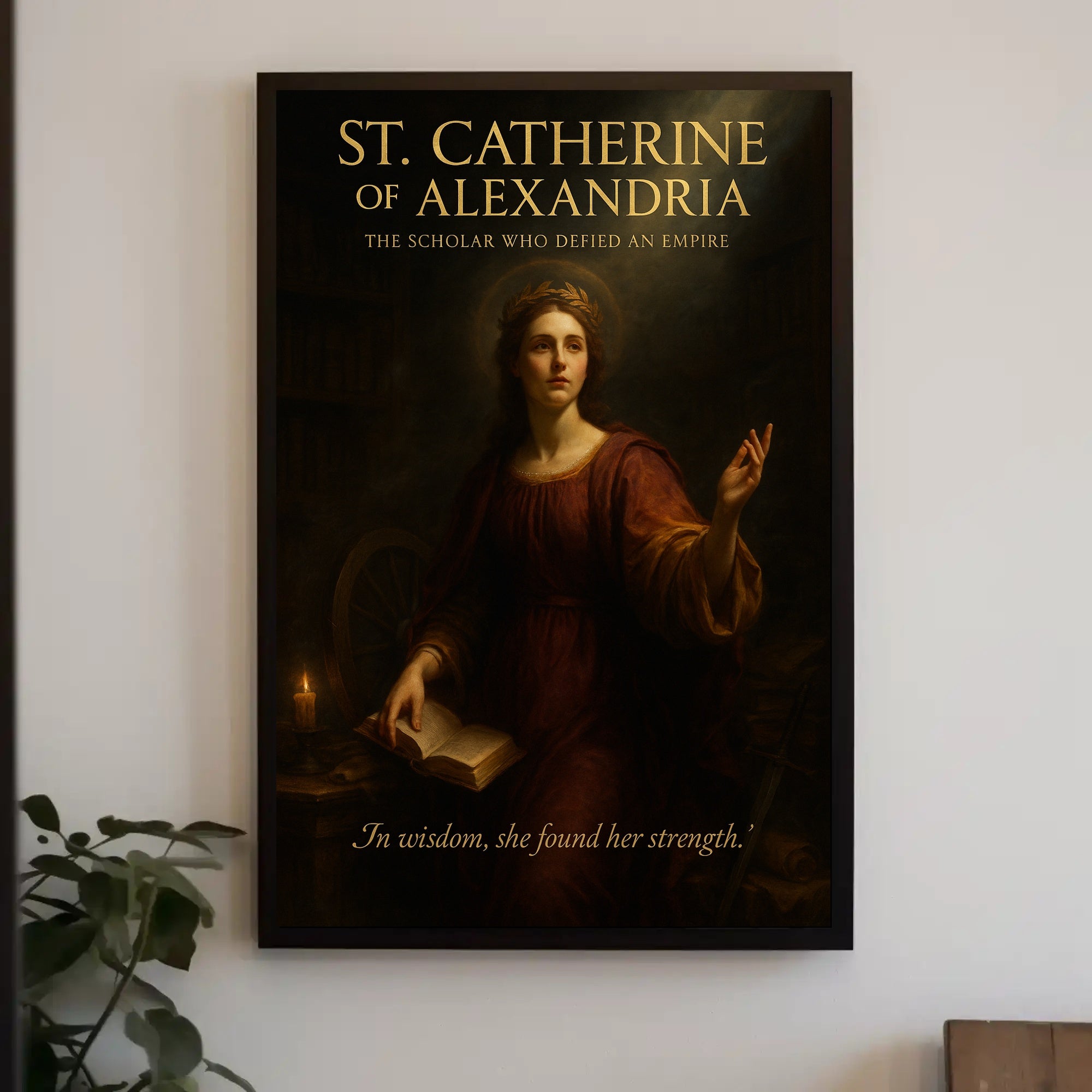 St. Catherine Of Alexandria Poster PosterGoat