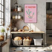 St. Marteen Caribbean Escape Minimalist Travel Poster PosterGoat