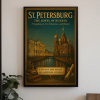 St. Petersburg The Jewel Of Russia Poster PosterGoat