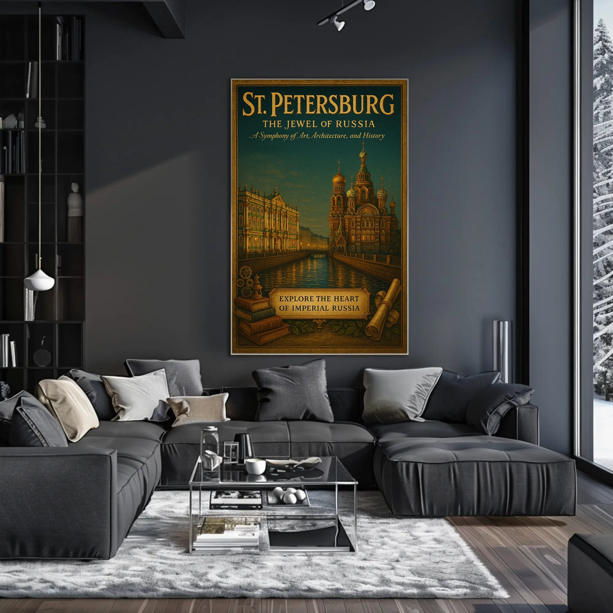 St. Petersburg The Jewel Of Russia Poster PosterGoat