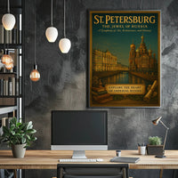 St. Petersburg The Jewel Of Russia Poster PosterGoat
