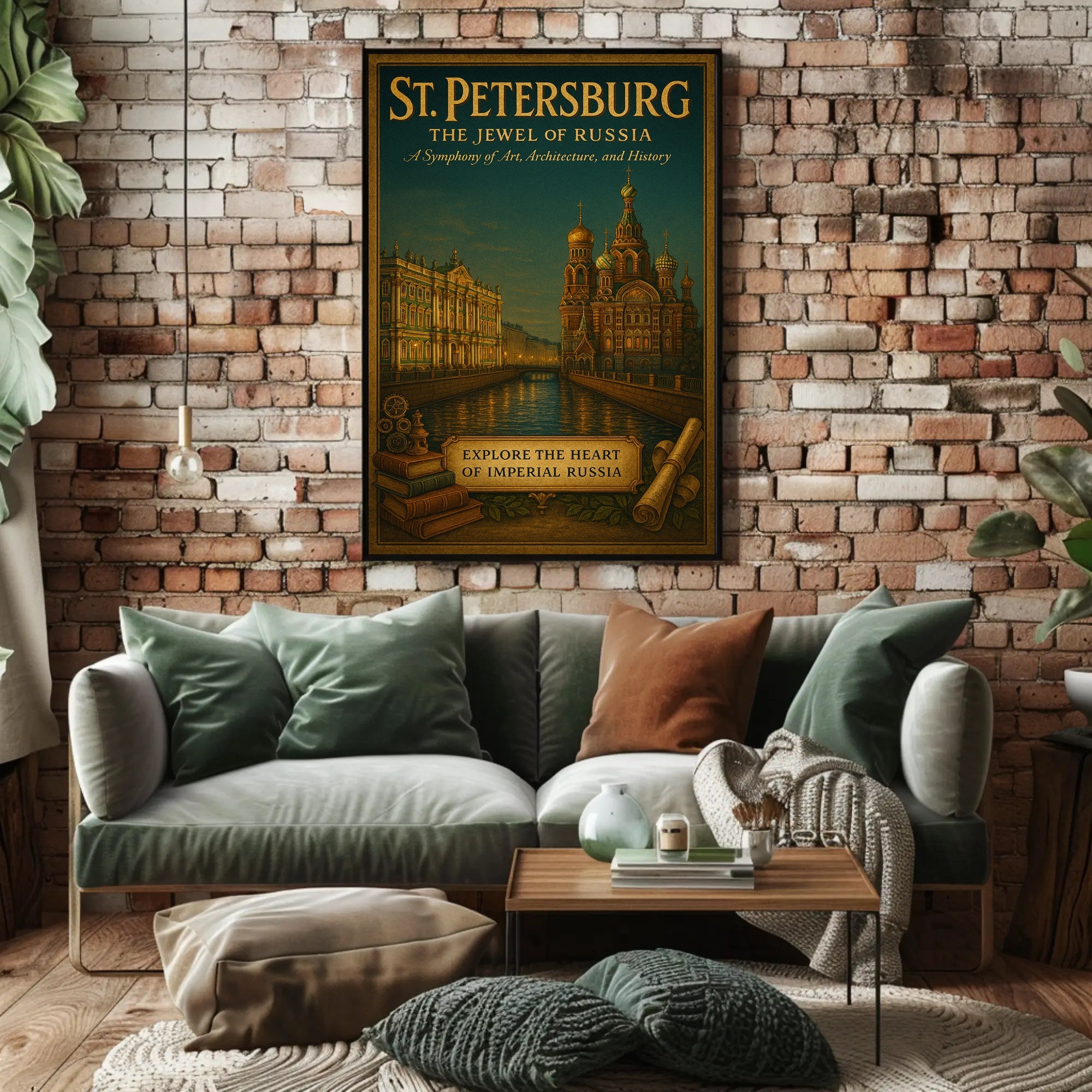 St. Petersburg The Jewel Of Russia Poster PosterGoat