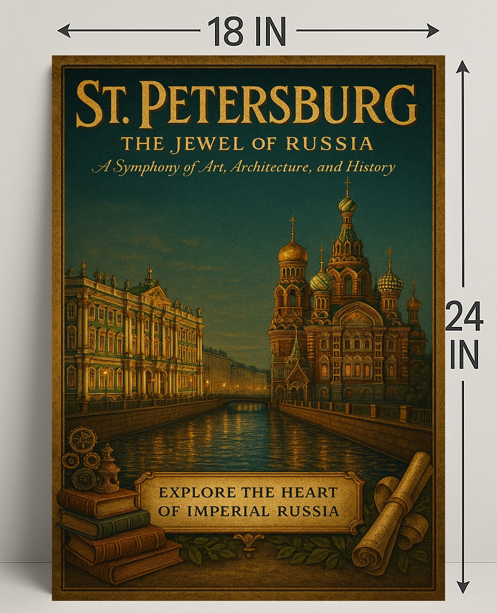 St. Petersburg The Jewel Of Russia Poster PosterGoat