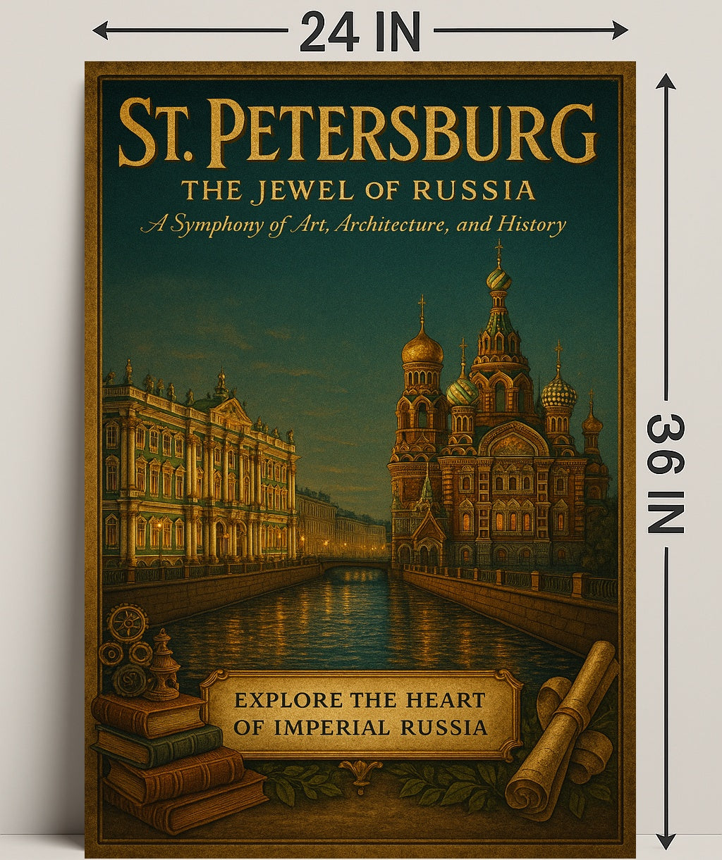 St. Petersburg The Jewel Of Russia Poster PosterGoat