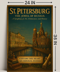 St. Petersburg The Jewel Of Russia Poster PosterGoat