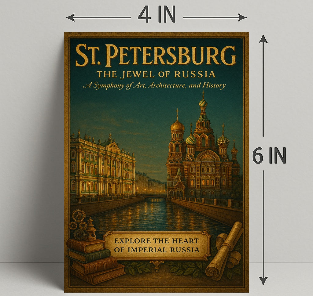 St. Petersburg The Jewel Of Russia Poster PosterGoat