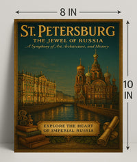 St. Petersburg The Jewel Of Russia Poster PosterGoat