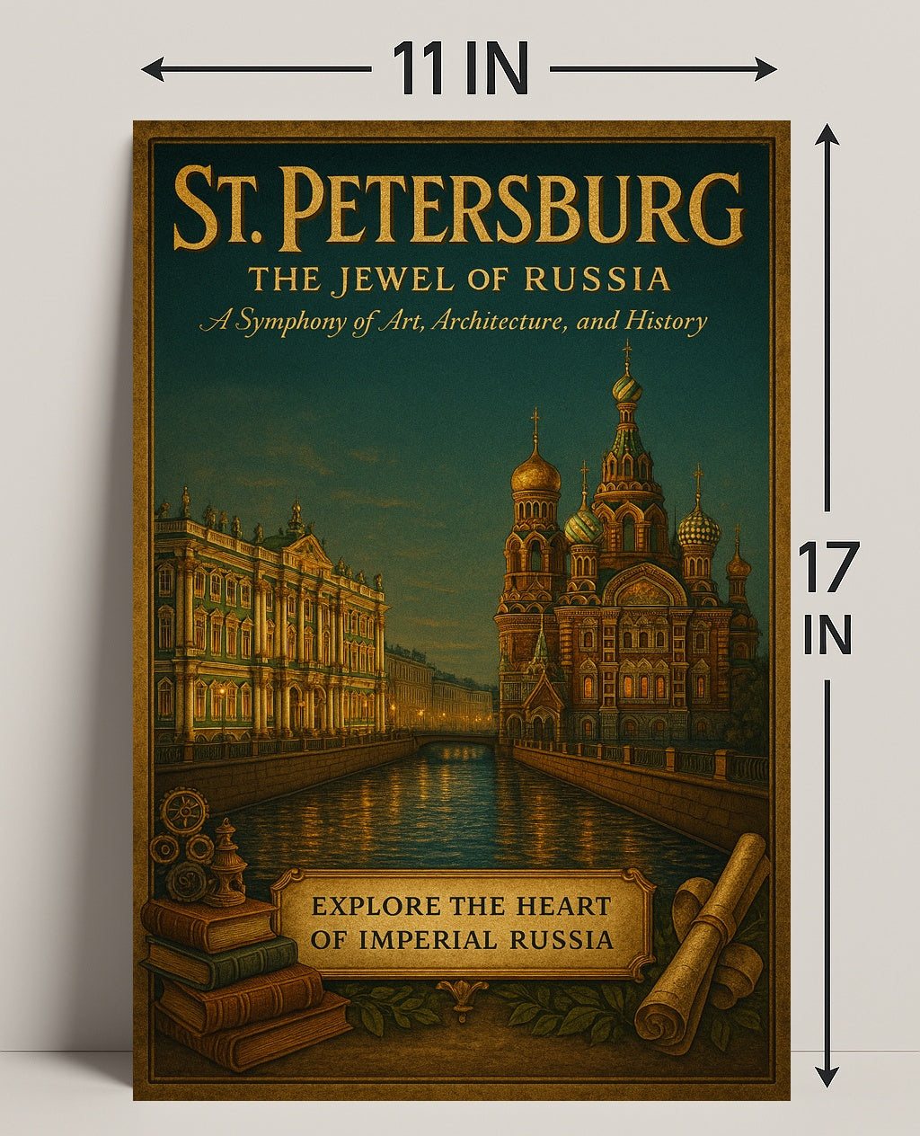 St. Petersburg The Jewel Of Russia Poster PosterGoat