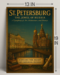 St. Petersburg The Jewel Of Russia Poster PosterGoat