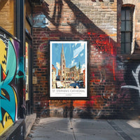 St. Stephen's Cathedral in Austria Poster PosterGoat