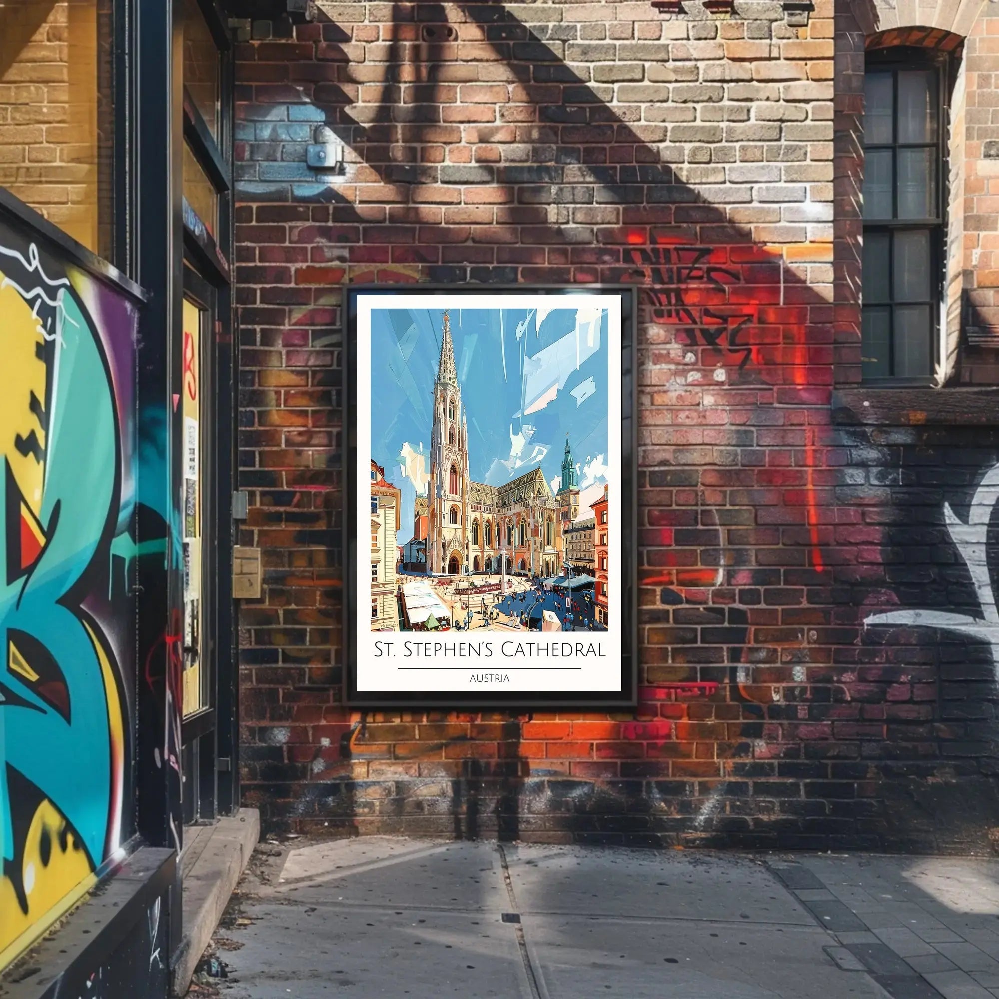 St. Stephen's Cathedral in Austria Poster PosterGoat