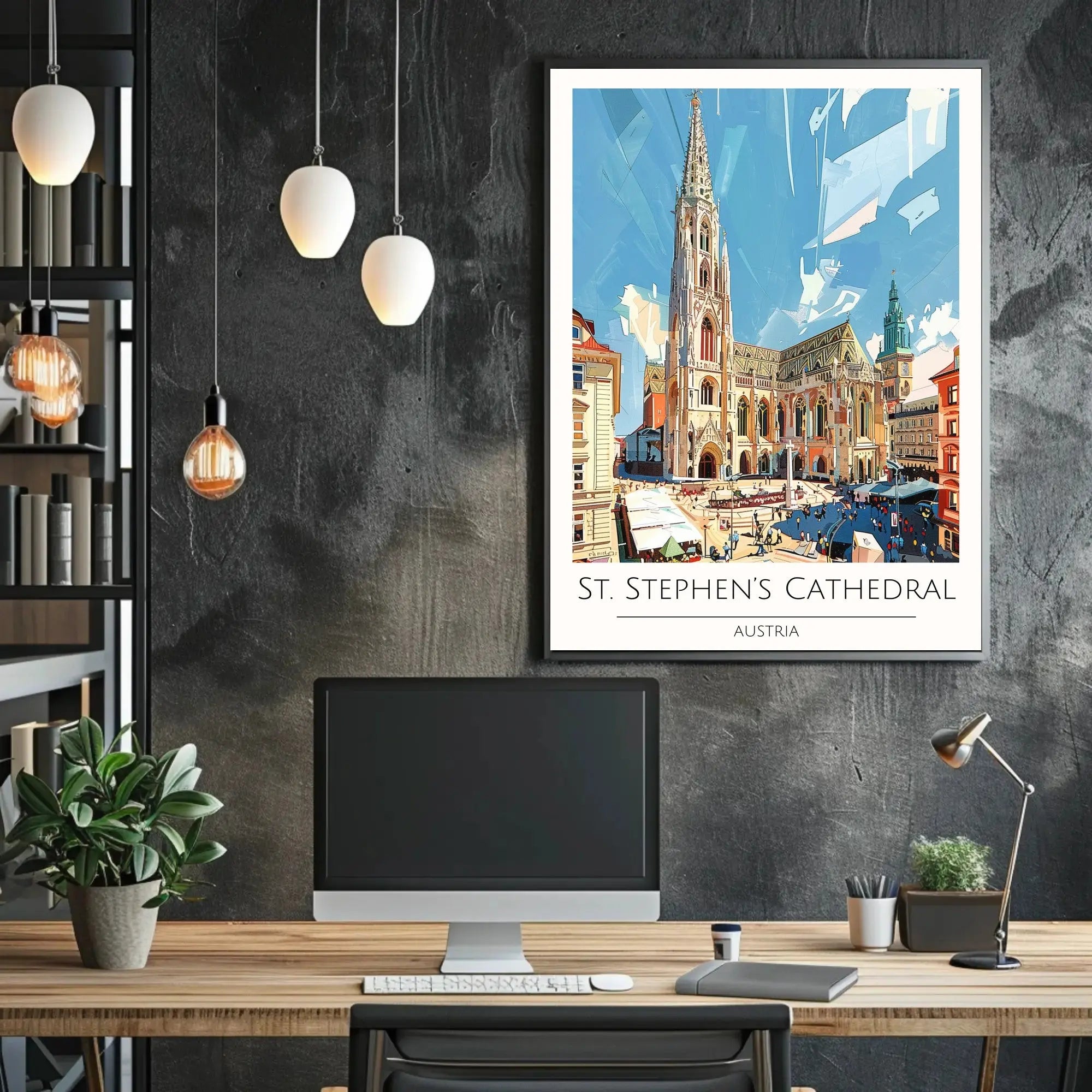 St. Stephen's Cathedral in Austria Poster PosterGoat