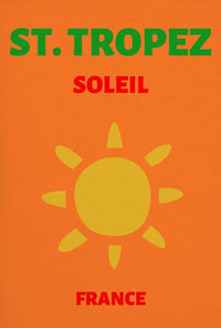 St. Tropez Travel Poster celebrates sunny French Riviera memories PosterGoat