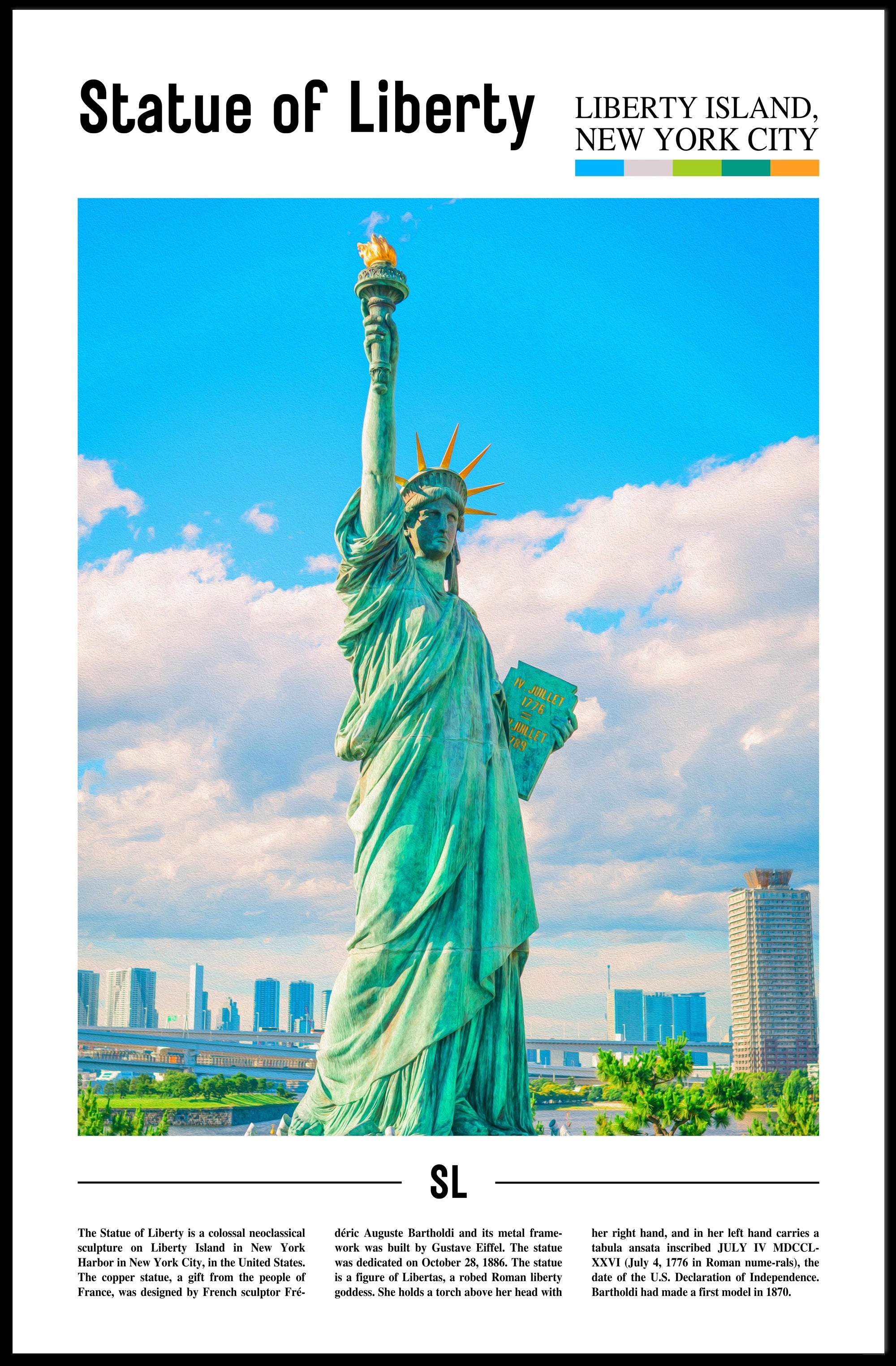 Statue of Liberty Heritage Marvel Cultural or Heritage Poster PosterGoat