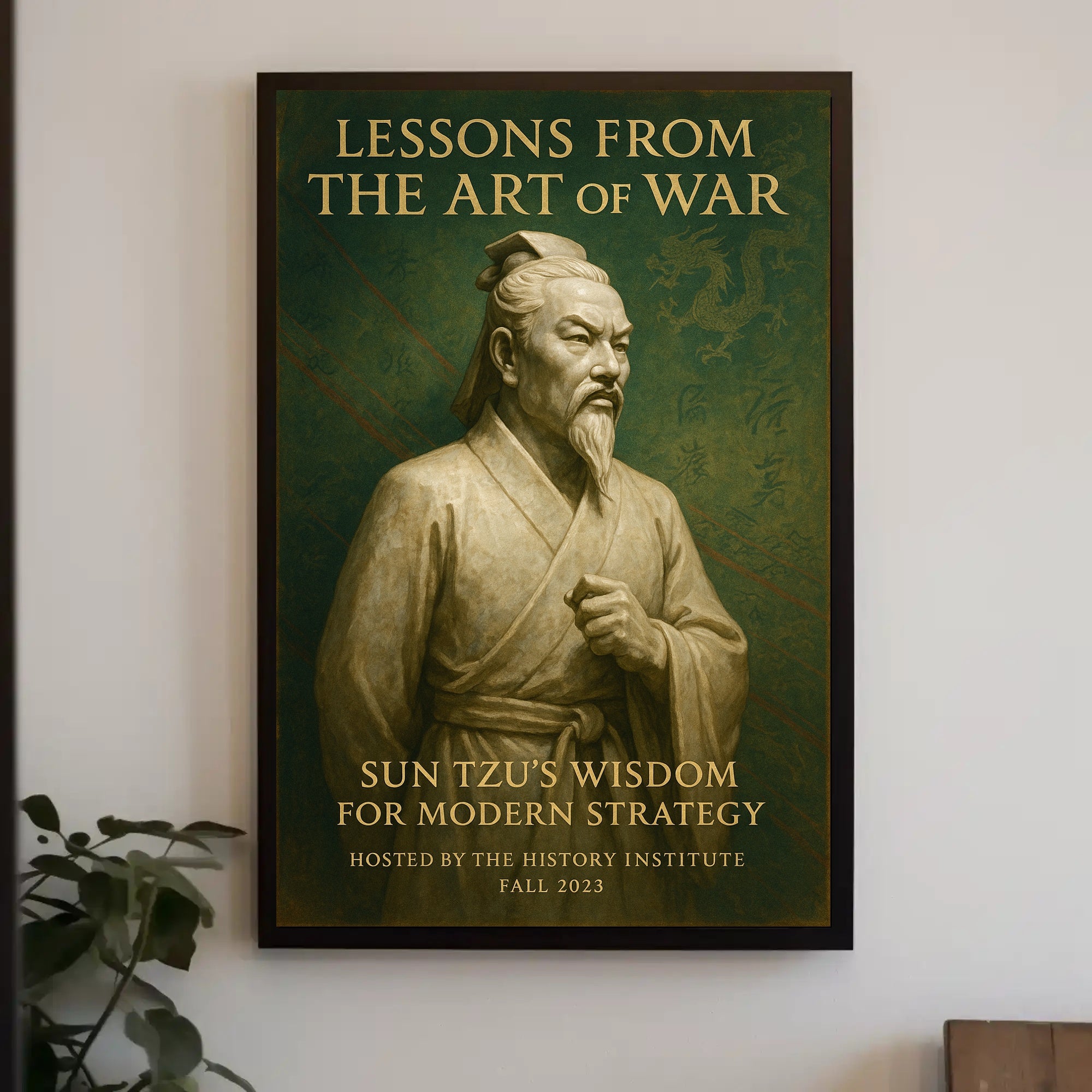 Sun TzuS Wisdom For Modern Strategy Poster PosterGoat
