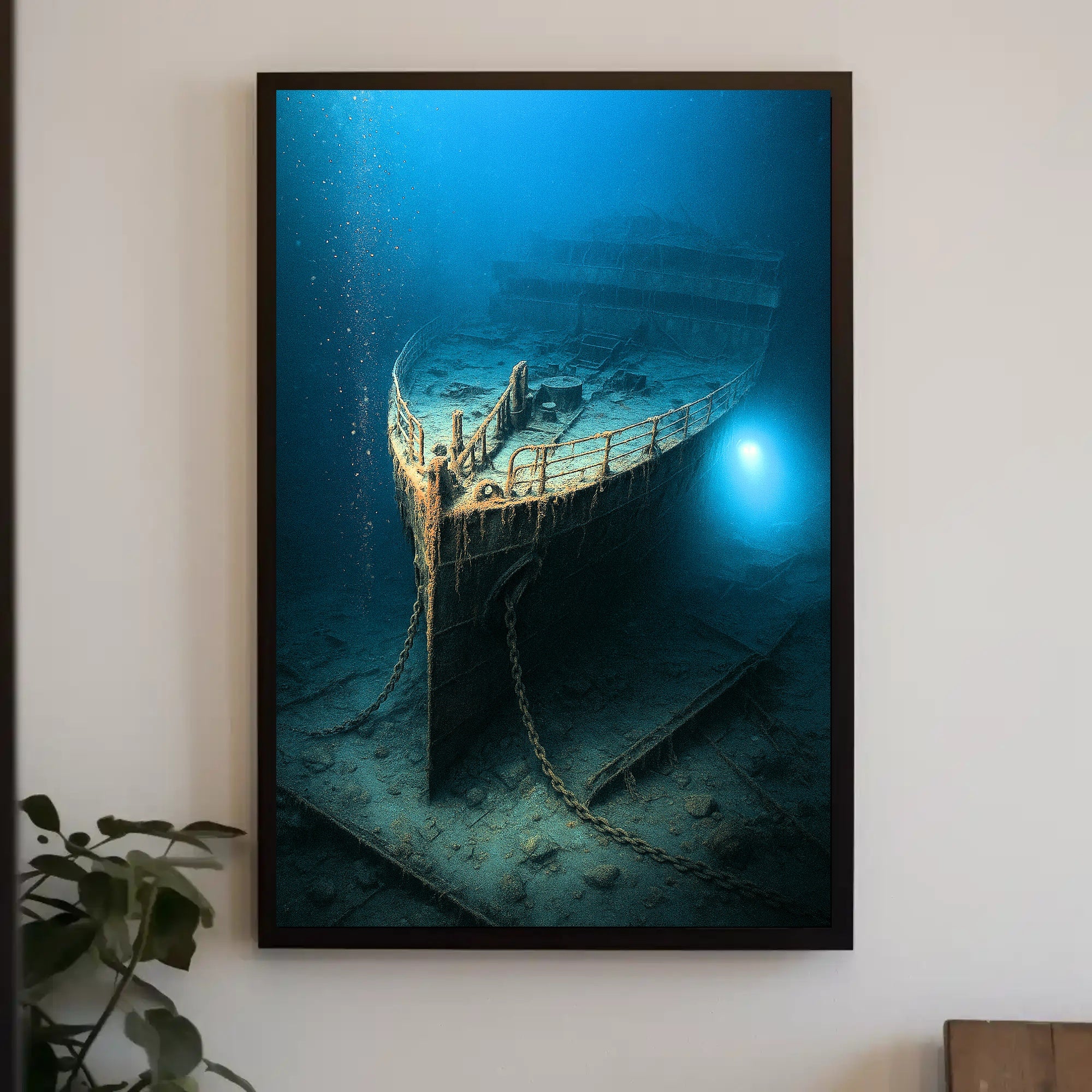 Sunken Ship Mystery Poster PosterGoat