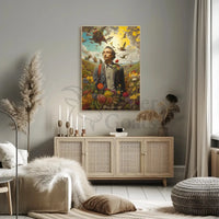 Surreal Dreamscape Nature Connection Artistic Poster PosterGoat