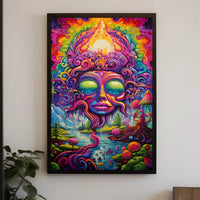 Surreal Fantasy Landscape Artistic Poster PosterGoat