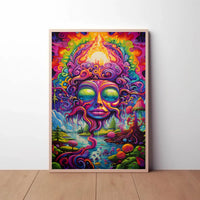 Surreal Fantasy Landscape Artistic Poster PosterGoat