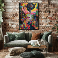 Surreal Fantasy World Avant-Garde Artistic Pop Culture Poster PosterGoat