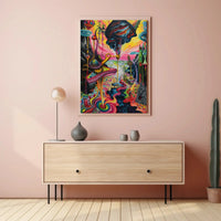 Surreal Fantasy World Avant-Garde Artistic Pop Culture Poster PosterGoat