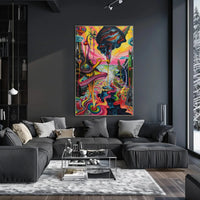 Surreal Fantasy World Avant-Garde Artistic Pop Culture Poster PosterGoat