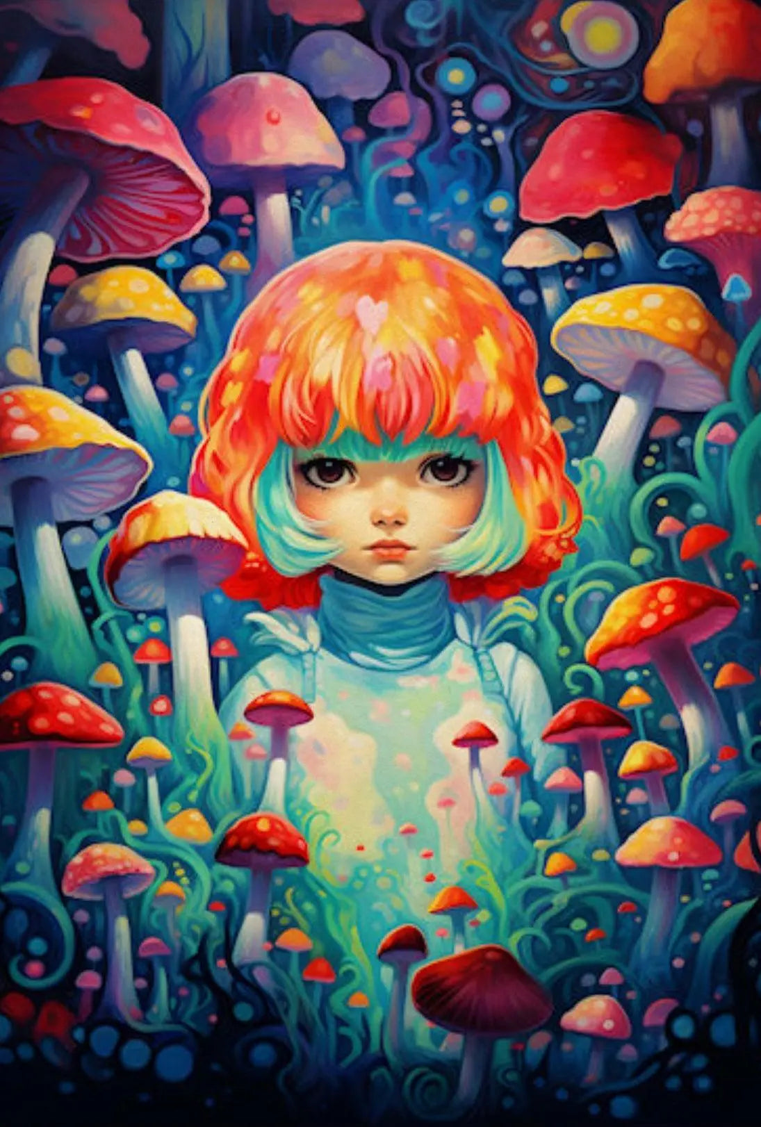 Surreal Whimsical Wonderland Fantasy Abstract Artistic Poster PosterGoat