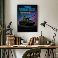 T20 Medium Tank Poster PosterGoat