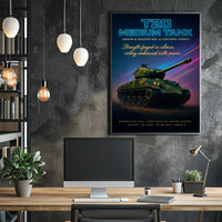 T20 Medium Tank Poster PosterGoat