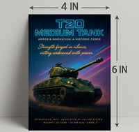 T20 Medium Tank Poster PosterGoat