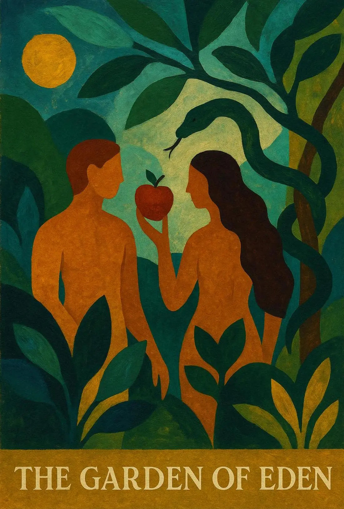 THE GARDEN OF EDEN Abstract, Artistic, or Pop Culture Poster PosterGoat