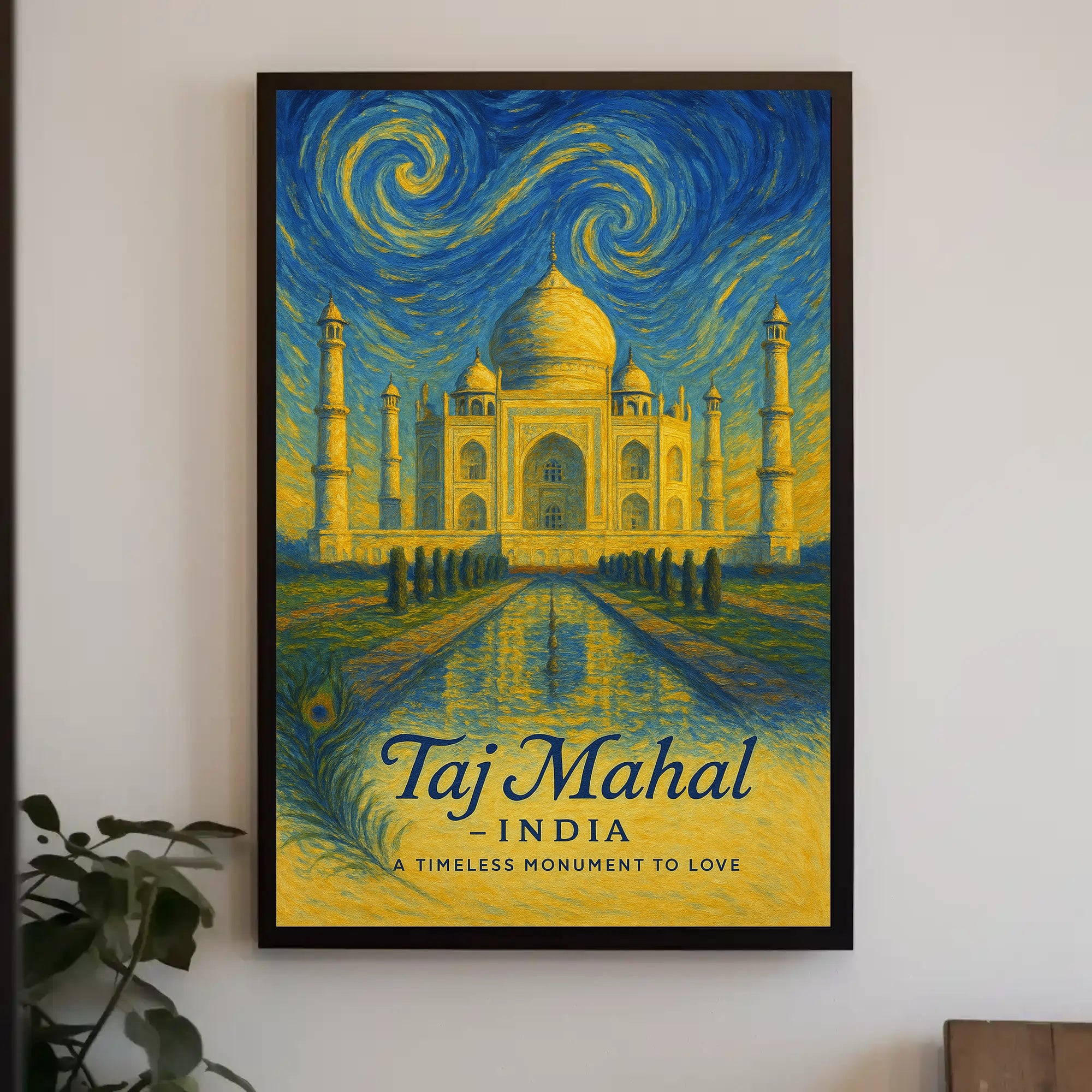 Taj Mahal A Timeless Monument To Love Poster PosterGoat