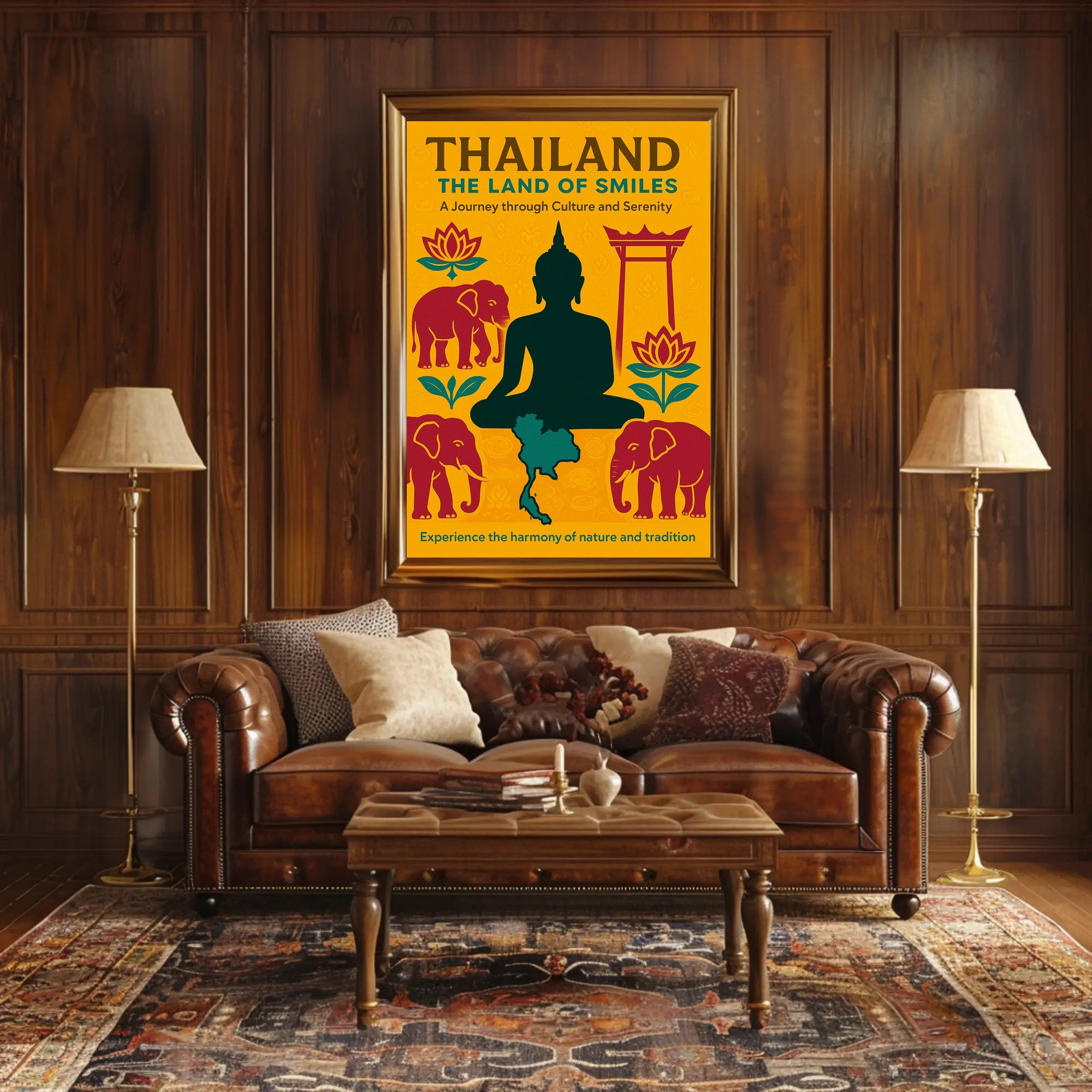 Thailand The Land Of Smiles Poster PosterGoat