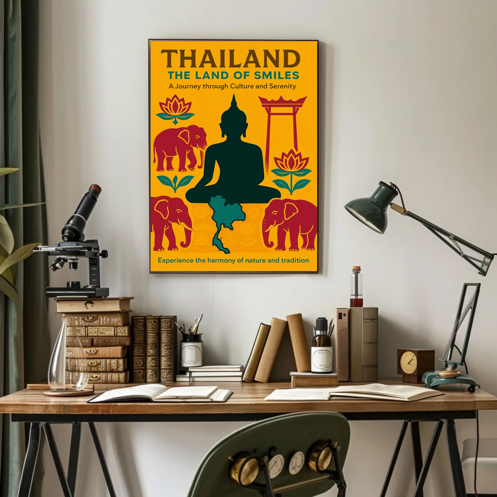 Thailand The Land Of Smiles Poster PosterGoat
