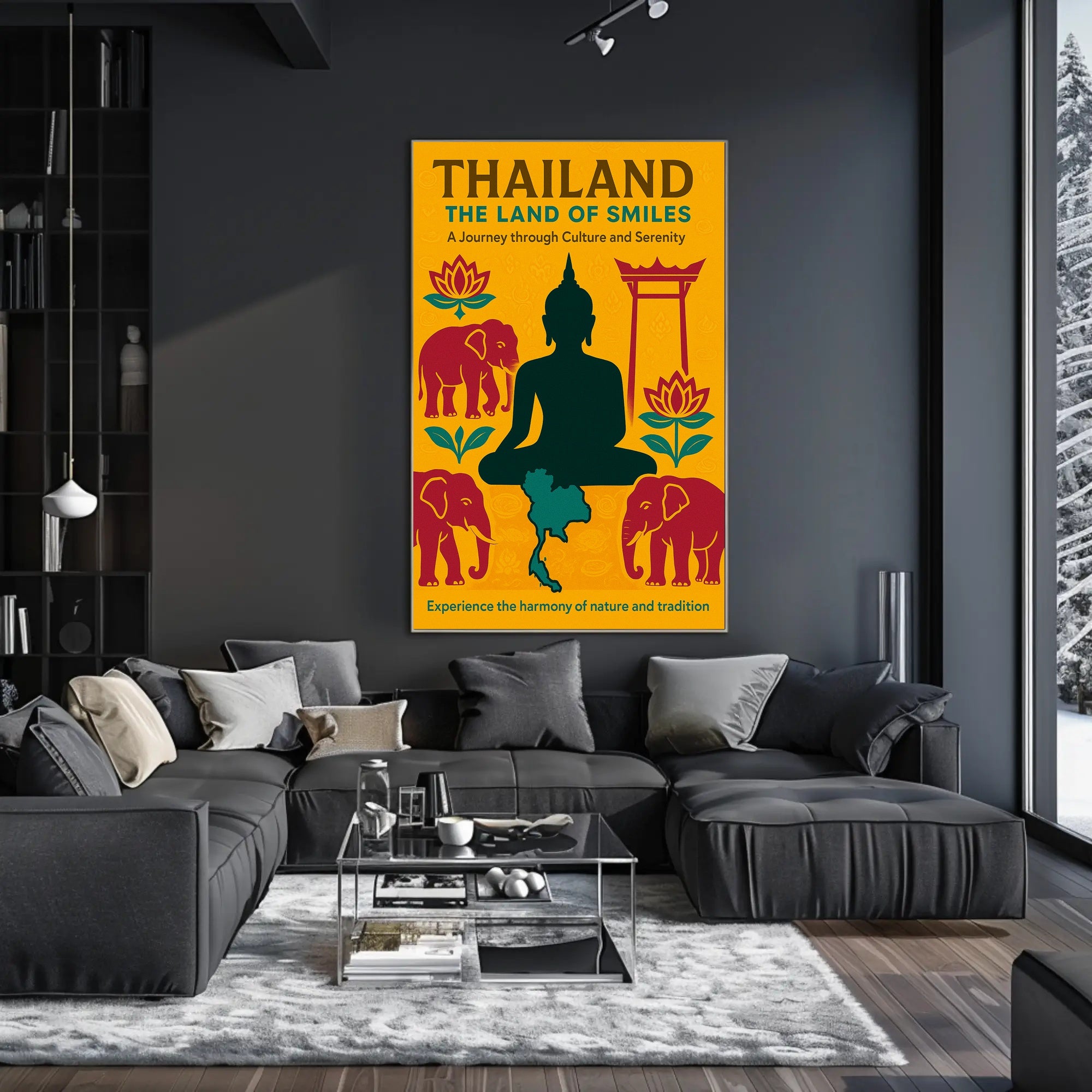 Thailand The Land Of Smiles Poster PosterGoat