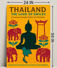 Thailand The Land Of Smiles Poster PosterGoat